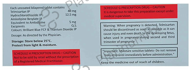 Cortel Trio 5/12.5/40mg Tablet 15s