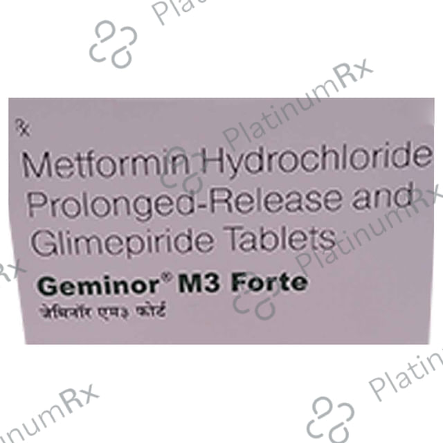 Geminor M 3 Forte 3/1000mg Tablet PR 15s