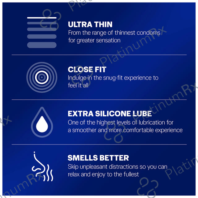 Durex Close Fit Invisible Condom 10s