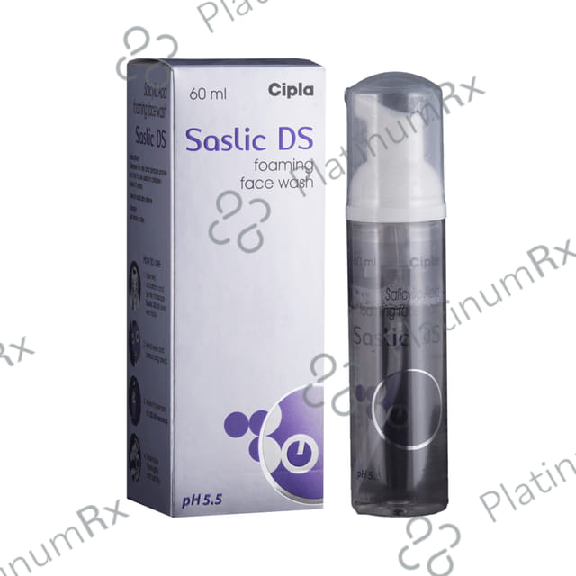 Saslic DS Foaming Face Wash 60ml