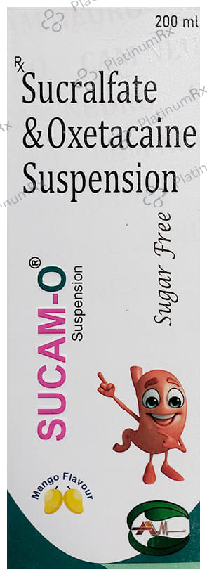 Sucam O 20/1000mg Mango Oral Suspension 200ml
