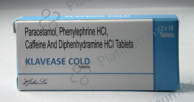 Klavease Cold Tablet 10s