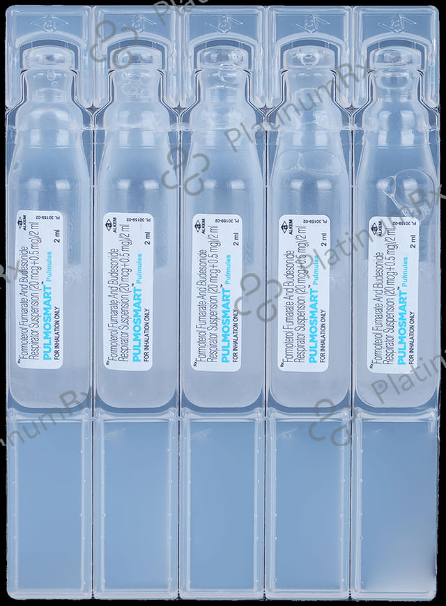 Pulmosmart 0.5/20mcg Pulmules Solution 2ml