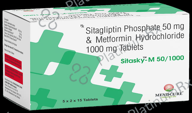 Sitasky-M 50/1000 Tablet