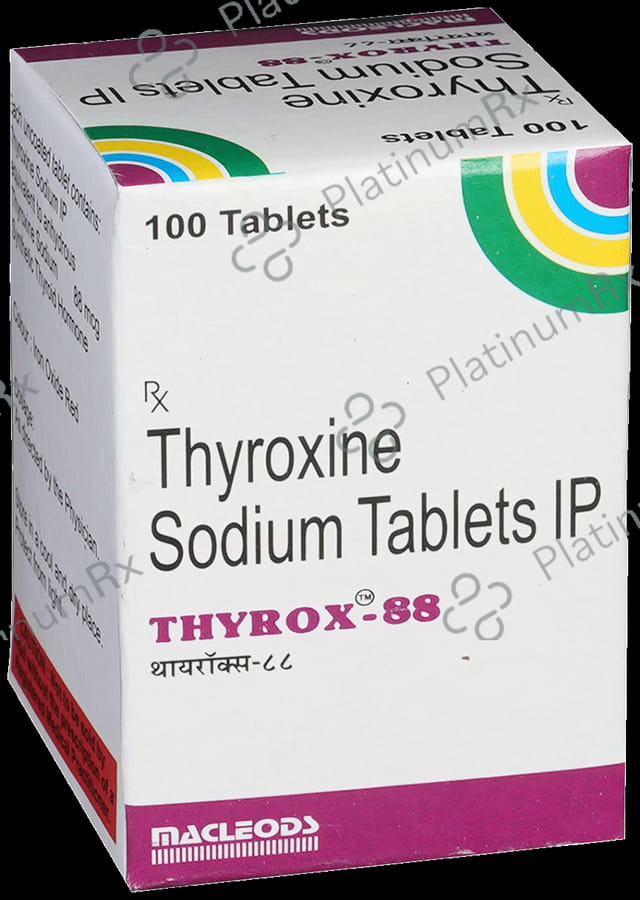 Thyrox 88mcg Tablet 100s