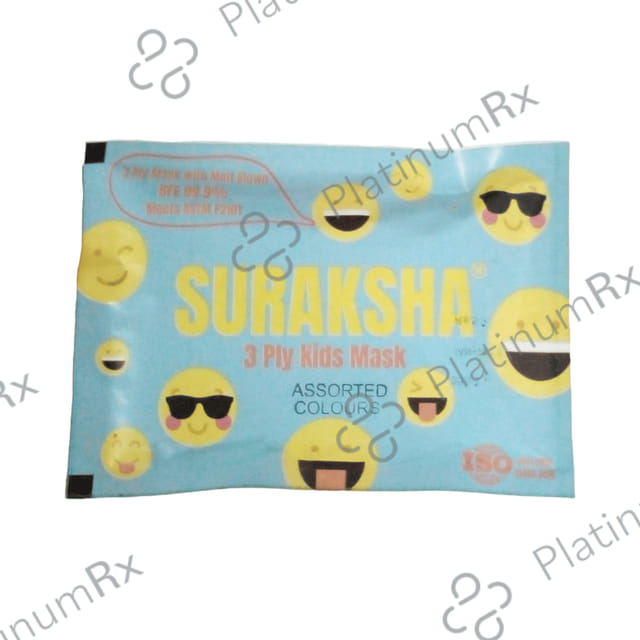 Suraksha 3 Ply Kids Mask Assorted