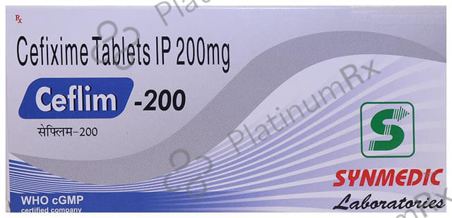Ceflim 200mg Tablet 10s