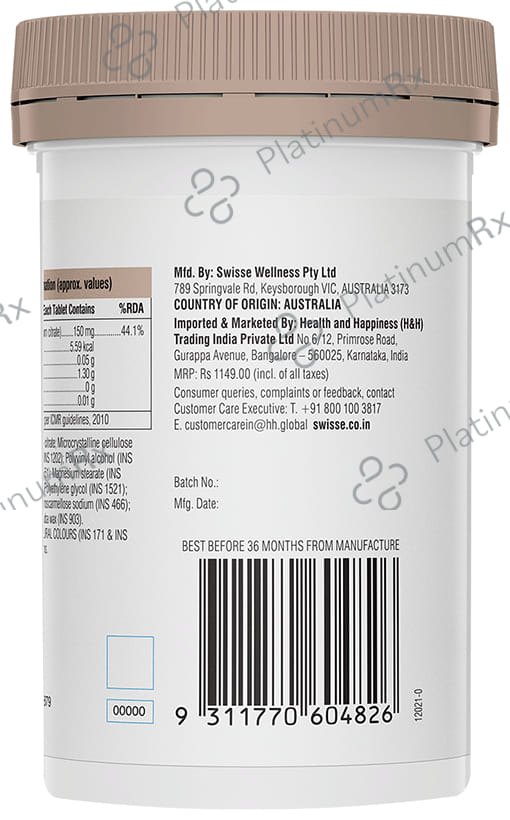 Swisse Ultiboost Magnesium Tablet for Healthy Muscles & Bones