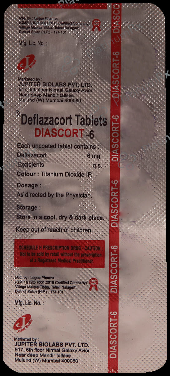 Diascort 6mg Tablet
