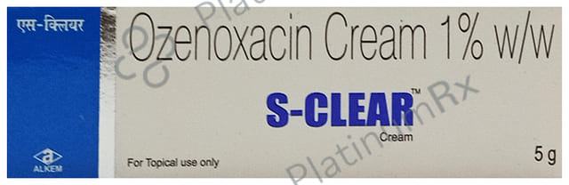 S Clear 1% Cream 5gm