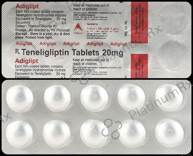 Adiglipt 20mg Tablet 10s