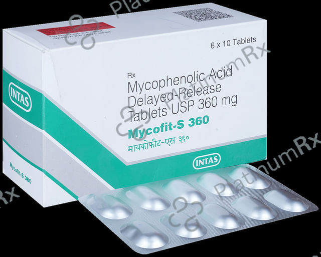 Mycofit S 360mg Tablet 10s