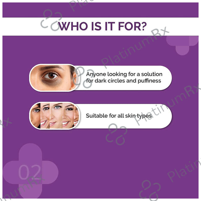 The Derma Co 5% Caffeine Undereye Serum - For Dark Circles & Puffiness