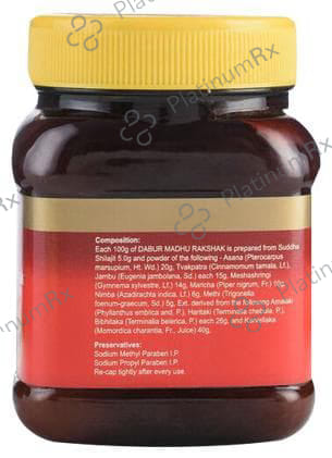 Dabur Madhu Rakshak - Manages Blood Sugar Levels 100 gm