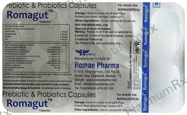 Roman Pharma Romagut Capsule