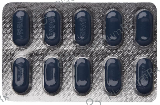 Sporidex AF 750mg Tablet ER 10s