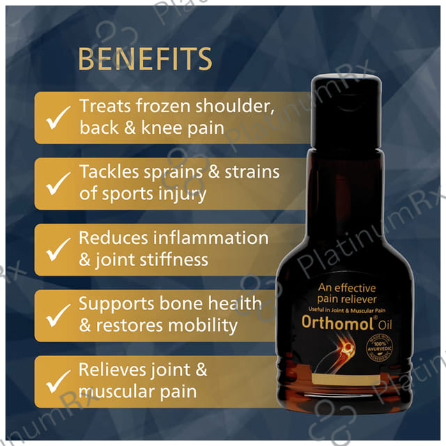 Orthomol An Effective Pain Reliever Oil (50ml Each) 1 Bottle