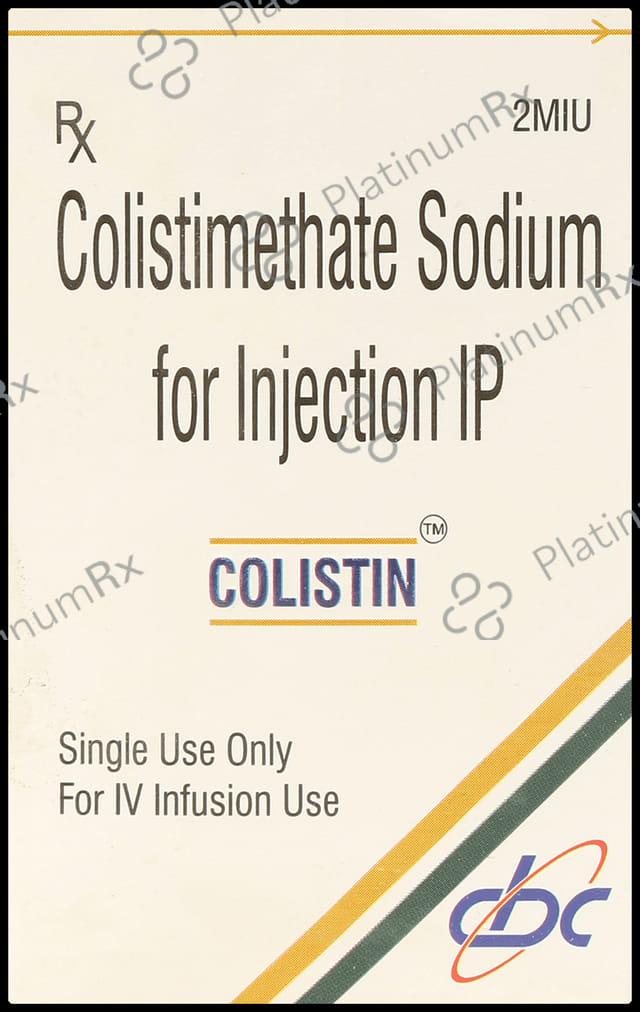 Colistin 2Million IU Injection 1 Injection