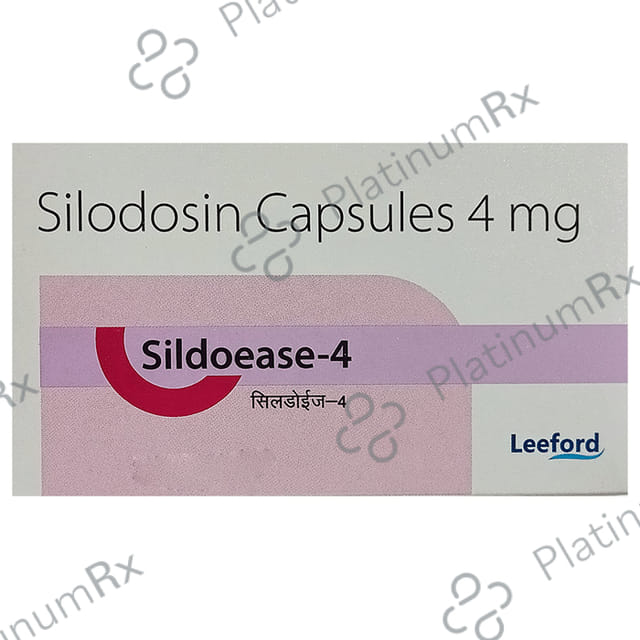 Sildoease 4mg Capsule 10s
