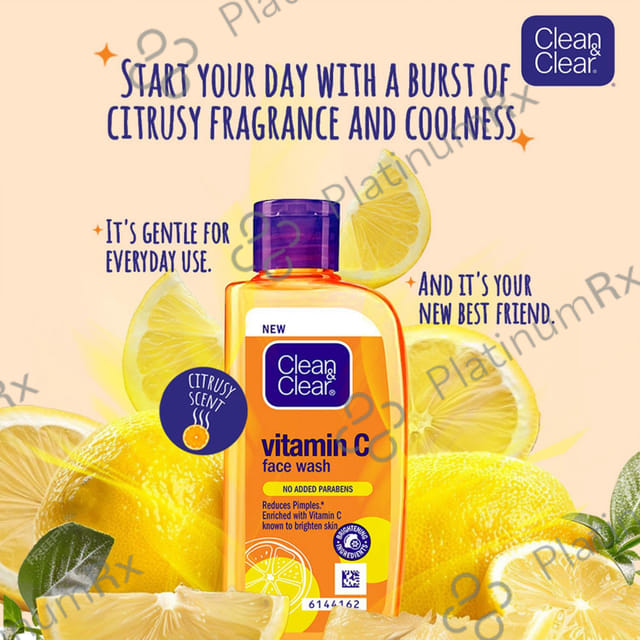 Clean & Clear Vitamin C Face Wash 50ml