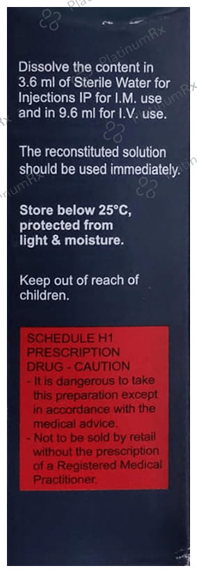 Xone XP 1000mg/125mg Injection 5ml
