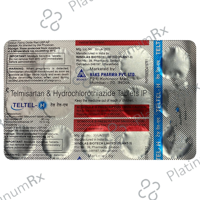 Teltel-H Tablet 10 Tablet