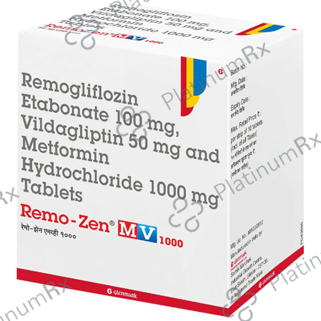 Remo Zen MV 1000mg Tablet 10s