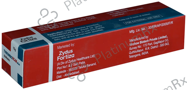 Thromboscar 0.1gm/0.01gm/50IU Gel 15gm