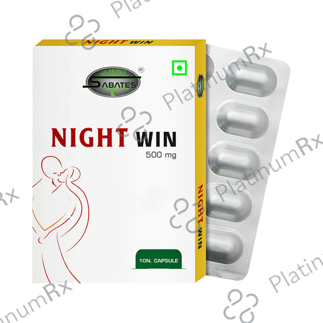 Sabates Night Win Capsule 10 capsules