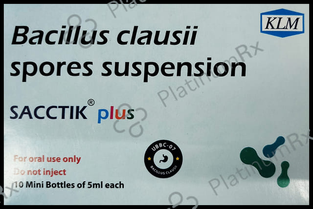 Sacctik Plus 2B Oral Suspension 5ml