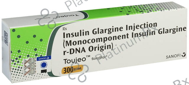 Toujeo 300 IU/ml Solostar Pen 1s