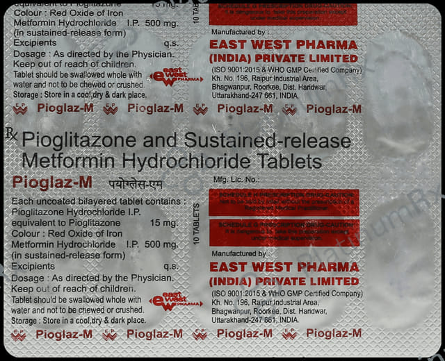 Pioglaz M Tablet SR