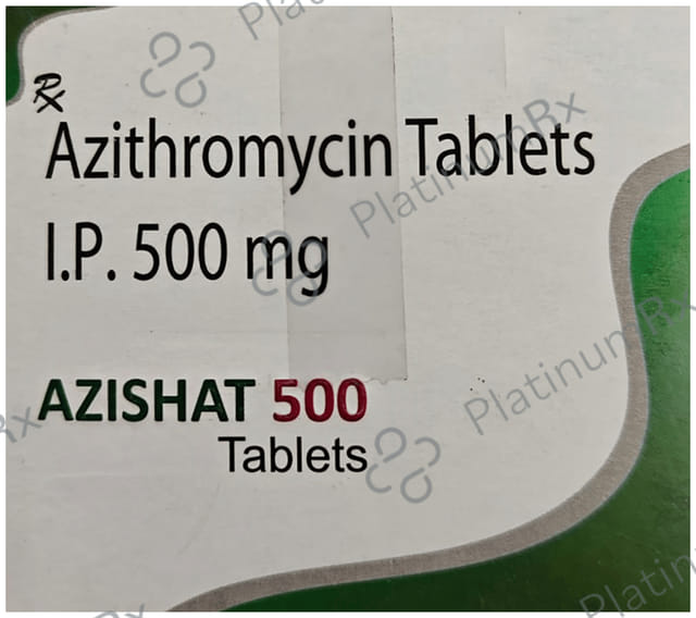 Azishat 500mg Tablet 3s