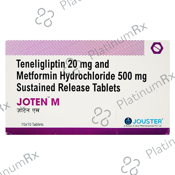 Joten M 500/20mg Tablet 10s