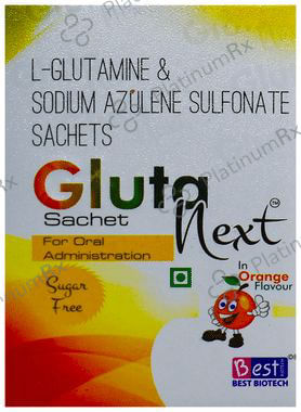 Gluta Next Sachet Orange Sugar Free