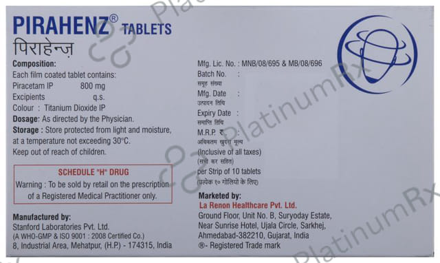 Pirahenz Tablet