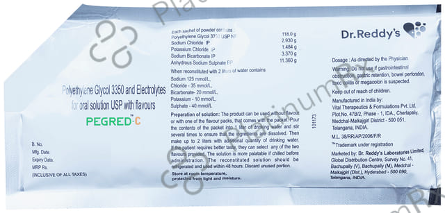 Pegred -C Powder 138.4gm