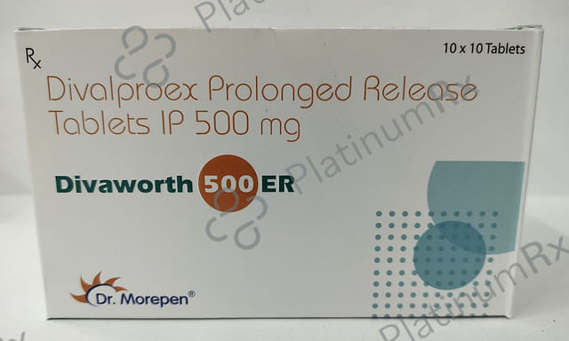 Divaworth 500mg ER Tablet 10s