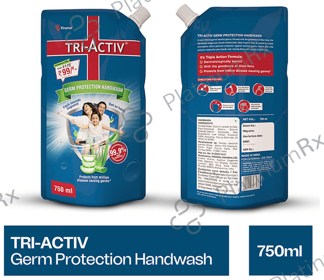 Tri Activ Germ Protection Handwash 750ml