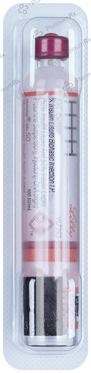 Humalog Mix 50/50 (100 IU/ml) (1*3ml Refill Cartridge / Injection)