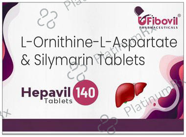 Hepavil 140 250/70mg Tablet 10s