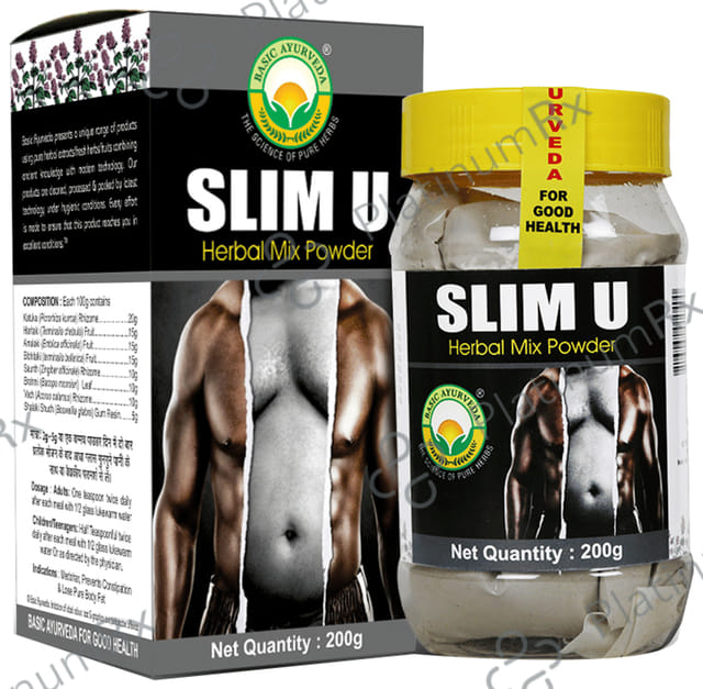 Basic Ayurveda Slim U Herbal Mix Powder