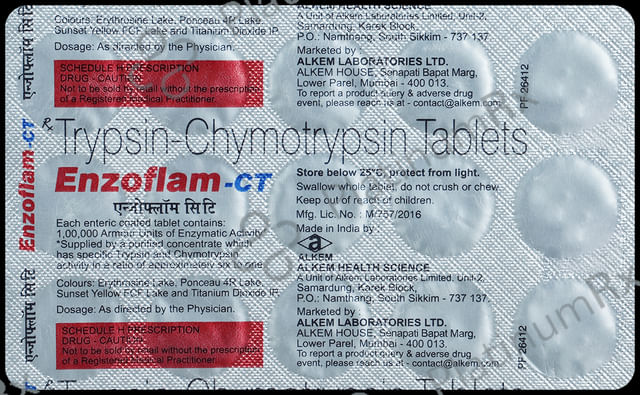 Enzoflam CT Tablet 15s