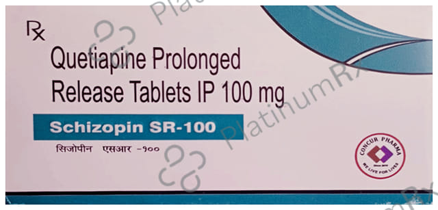 Schizopin 100mg Tablet SR