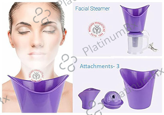 MCP 3 In 1 Steam Inhaler/Vaporizer Purple