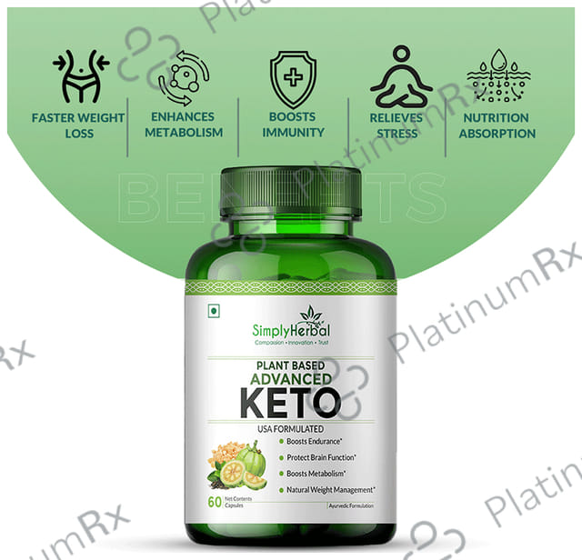 Simply Herbal Advanced Keto 1000mg Capsule