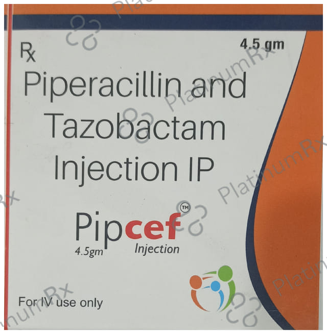 Pipcef 4.5gm Injection 1s