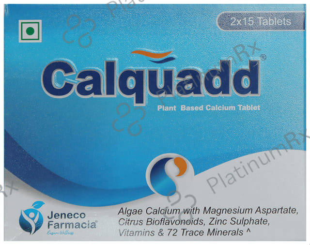 Calquadd Plant Based Clacium Tablet