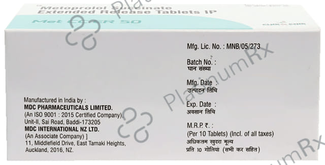 Met CC 50mg Tablet
