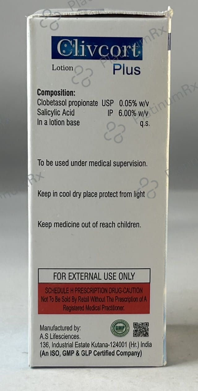 Clivcort Plus Lotion 30ml